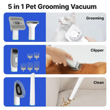 Pet Grooming Vacuum Kit