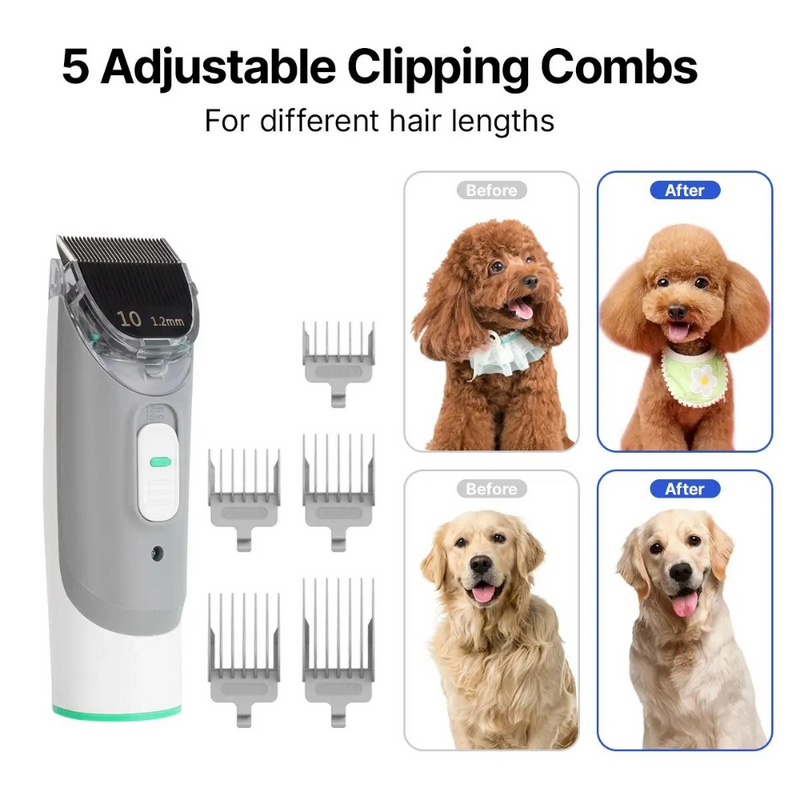 Pet Grooming Vacuum Kit