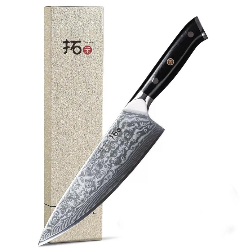 Japanese Damascus Steel Chef Cooking Knives