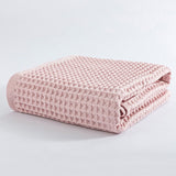 Absorbent Fast Drying Waffle Cotton Bath Towels